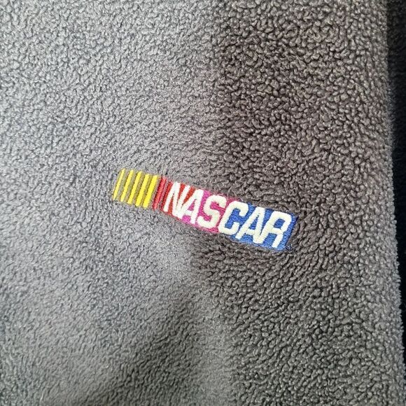 Vintage Y2K Nascar Fleece Pullover Sweater Size XL - Picture 3 of 5